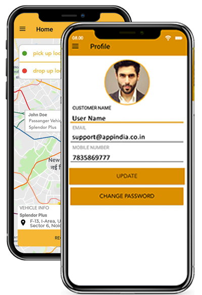 Taxi application Development Services